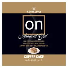 Пробник збудливого гелю Sensuva - ON for Her Arousal Gel Coffee Cake, 4 мл