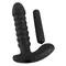 Анальный вибратор Black Velvets Vibrating Medium