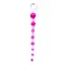 Boss Jelly Anal Beads Pink - анальная цепочка, 26х2.8 см (розовый)