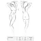 Комплект белья Passion Melissa Bikini, XXL/XXXL