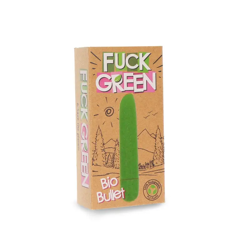 Fuck Green Bio Bullet - Вибропуля, 9,5 см (зеленый) Fuck Green Bio Bullet - Вибропуля, 9,5 см (зеленый)