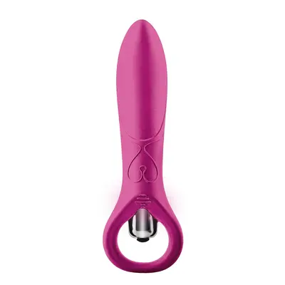Dream Toys Flirts Ring Vibrator - Вибратор, 15,5 см (розовый)