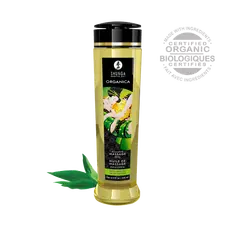 Shunga ORGANICA Exotic green tea органическое массажное масло, 240 мл