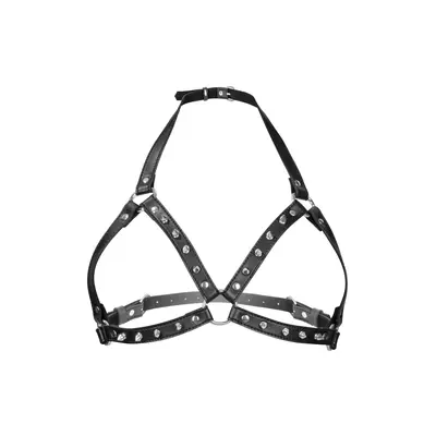 Fetish Tentation Sexy Adjustable Chest Harness – Портупея з металевими шипами