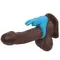 Happy Rabbit Rechargeable Cock Ring - Ерекційне віброкільце, 6,7 см (блакитний)