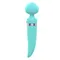 Pillow Talk Sultry Teal - вібромасажер з ротацією та підігрівом, 21х2.8 см (блакитний)
