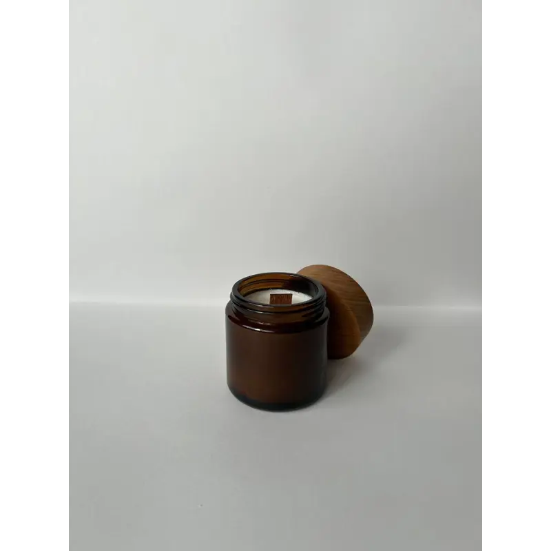 Glowing fire - Свеча соевая в стакане, 8х6 см (коричневый стакан) Glowing fire - Свеча соевая в стакане, 8х6 см (коричневый стакан)