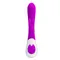 Pretty Love Harlan Vibrator Purple - Вибратор с кокетливыми ушками, 21.5х3.5 см (фиолетовый)