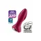 Satisfyer Rotator Plug 2+ - Анальна пробка з обертанням, 12.8х3.6 см (червоний)