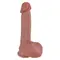 Фаллоимитатор Erospace Natural Play Silicone Dildo D1, 21 см