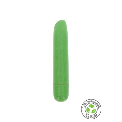 Fuck Green Bio Bullet - Вибропуля, 9,5 см (зеленый)