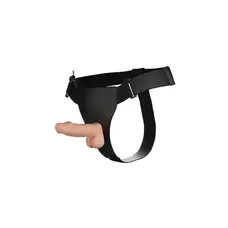LyBaile Ultra Female Strap-On Realistic Dildo For her - женский страпон с реалистичным вибратором, 19.4 см (телесный)