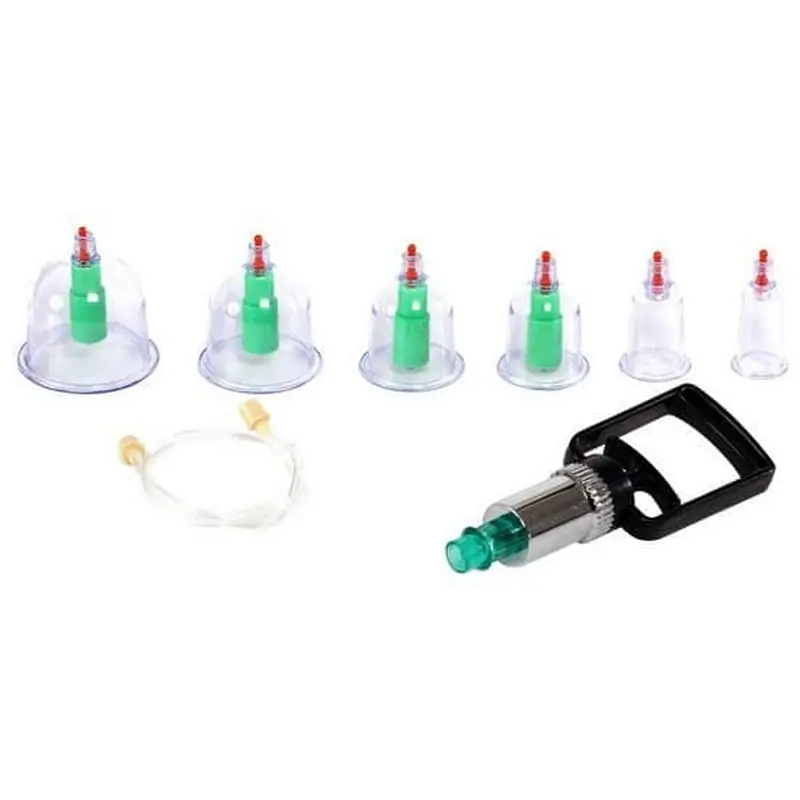 Cupping Vacuum Cup Set - Набір вакуумних присосок