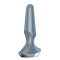 Satisfyer Plug-ilicious 2 - Анальная смарт-пробка, 14х3 см, (серая)