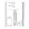 Реалістичний фалоімітатор Realrock Dildo 8", 21 см