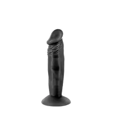 Real Body Real Zack Black - фалоімітатор із присоскою, 16х3,7 см.