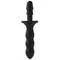 Doc Johnson с креплением Vac-U-Lock - Black Handle - держатель-рукоять для игрушек