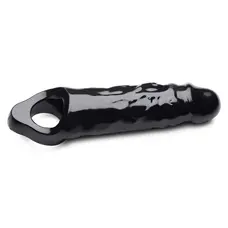 Mamba Cock Sheath Packaged - Black - Насадка на пенис, 16,5 см (черный)