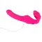Vibrating Strapless Strap-On Pink - Безремневой страпон с вибрацией, 12х3.1 см