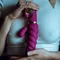 Gvibe Gcandy - Невероятный витой вибратор с клиторальным стимулятором, 13х4.5 см (фиолетовый)