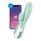 Satisfyer Air Pump Bunny 5+ - Вибратор-кролик с расширением, 20.4х3.6 см (мятный)