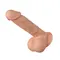 Beautiful Encounter Bahamut Dildo Flesh - Реалістичний фалоімітатор на присосці, 15,5 см (тілесний)