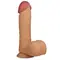 LoveToy Legendary King Sized Realistic Dildo 9" - Великий та товстий фалос, 25.5х5.5 см