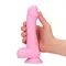 Фалоімітатор з ароматом жуйки - Toyz4lovers Delicious Dildo Bubble Gum, 18,5 см