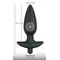 Orion Black Velvet Vibrating Plug Large - Анальна пробка з вібрацією, 17х4 см (чорний)