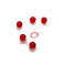 Seven Creations Clear Anal Beads Large - Анальные шарики, 2 см