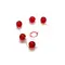 Seven Creations Clear Anal Beads Large - Анальные шарики, 2 см