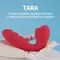 Вібратор кролик із вакуумною стимуляцією BeYourLover Tara
