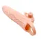 Подовжуюча насадка на пеніс Pretty Love Brave Man Vibro Extension flesh