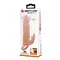 Подовжуюча насадка на пеніс Pretty Love Brave Man Vibro Extension flesh