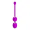 LyBaile Pretty Love Werner Kegel Ball - Вагінальні кульки з вібрацією, 20.5х3.4 см (фіолетовий)