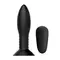 LyBaile Mr Play RC Vibrating Butt Plug Black - Анальна пробка з вібрацією, 11х3.3 см (чорний)