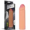 LoveToy Revolutionary Silicone Nature Extender - Силиконовая насадка-удлинитель, +2.5 см (телесный)