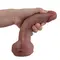 Фаллоимитатор Erospace Natural Play Silicone Dildo D2, 20.6 см