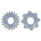 Cock Ring Set набір з 2 ерекційних кілець для члена, 1.3 см