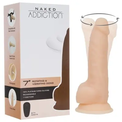 Вибратор Addiction - Naked - 7", 17,8 см
