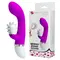 Pretty Love Sheila Rolling Vibrator Purple - Вібратор-кролик з імітацією оральних пестощів, 19.4х3.8 см (фіолетовий)