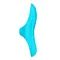 Satisfyer Teaser Light Blue - Вібратор на палець, 12х3.5 см (блакитний)