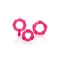 California Exotic Novelties - Red Magic C-Rings - Набор эрекционных колец, 3 шт California Exotic Novelties - Red Magic C-Rings - Набор эрекционных колец, 3 шт