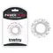 LoveToy Power Plus Cockring Clear - Рельєфне ерекційне кільце, 1.7 см (прозорий)