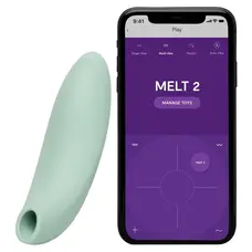 Вакуумний стимулятор клітора зі смарт управлінням We-Vibe Melt 2