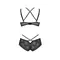 Комплект Passion DROSERA BIKINI black, XXL/XXXL