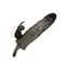 LyBaile Brave Men Vibro Penis Sleeve Black With Bunny - вібронасадка на член зі стимулятором клітора, 16.4х3.7 см (чорний)