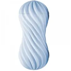 Tenga Flex Buble - Мастурбатор з ефектом скручування, 17.6 х 7.35 (голубий)