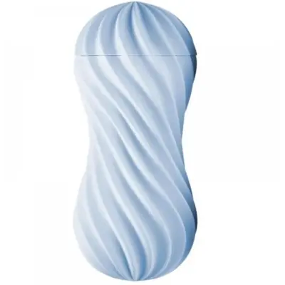 Tenga Flex Buble - Мастурбатор с эффектом скручивания, 17.6 х 7.35 (голубой)
