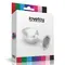 LoveToy - Rosebud Classic Metal Plug - Металева анальна пробка із кристалом, L (прозорий)